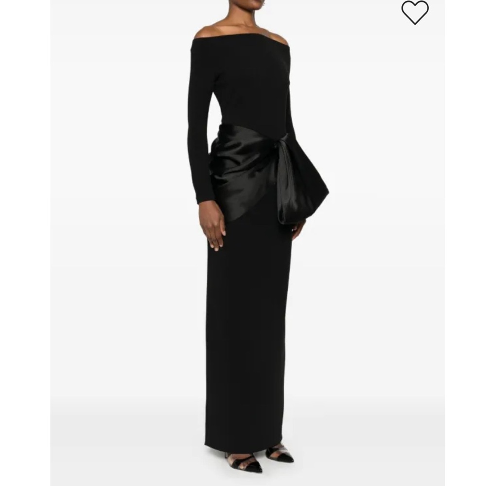 Solace London Black Kori Dress